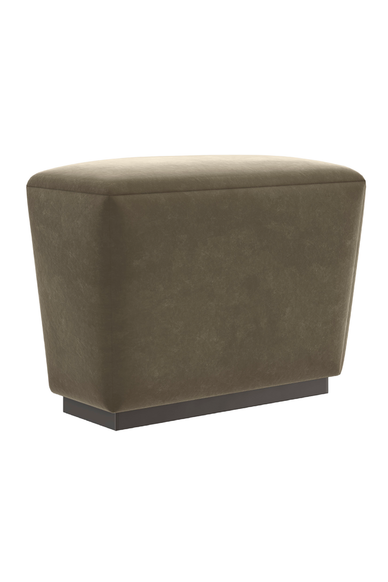 Ottoman de Rangement en Mohair | Caracole Pollux | Oroa.fr