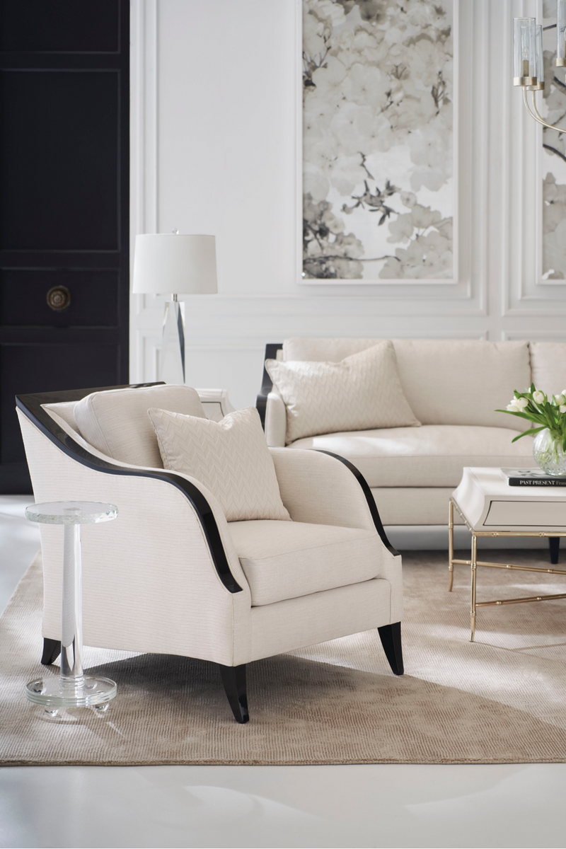 Canapé en tissage natté crème | Caracole Pitch Perfect | OROA.fr