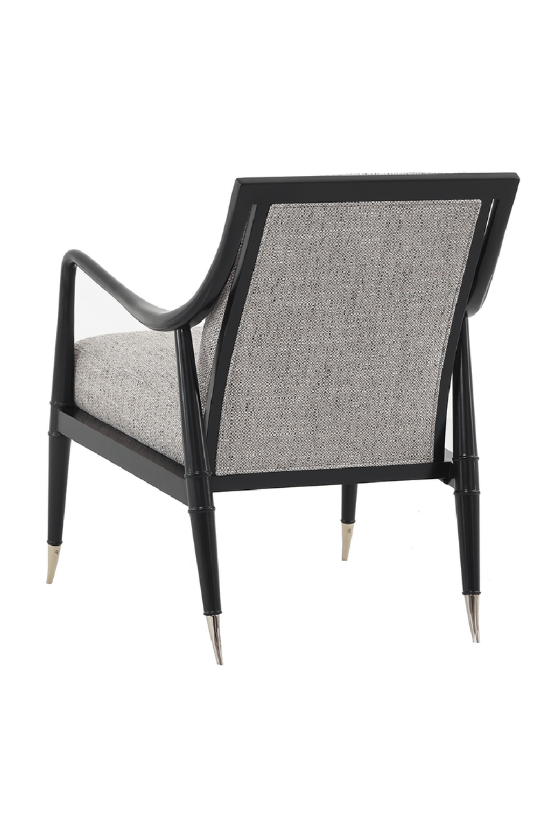 Fauteuil d'appoint en tissu gris | Caracole Appointed | Meubleluxe.fr