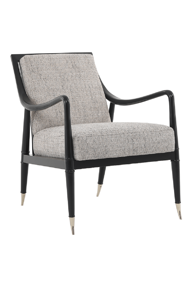 Fauteuil d'appoint en tissu gris | Caracole Appointed | Meubleluxe.fr