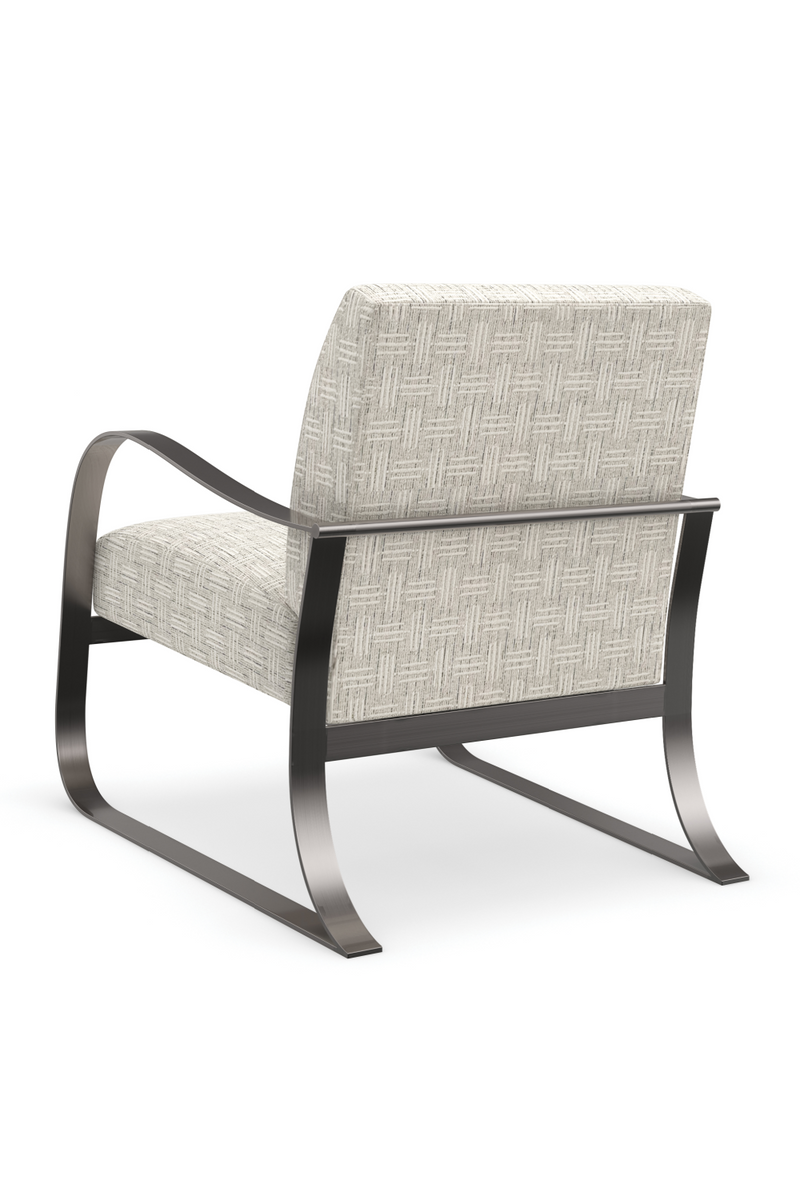 Fauteuil Lounge Art Déco Moderne | Caracole Sinuous | OROA.fr