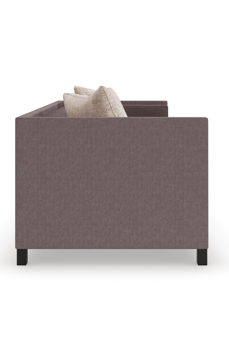Canapé classique marron | Caracole Tuxedo | OROA.fr