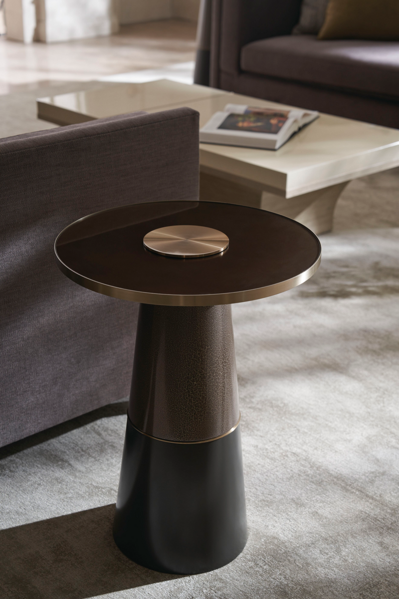 Canapé classique marron | Caracole Tuxedo | OROA.fr