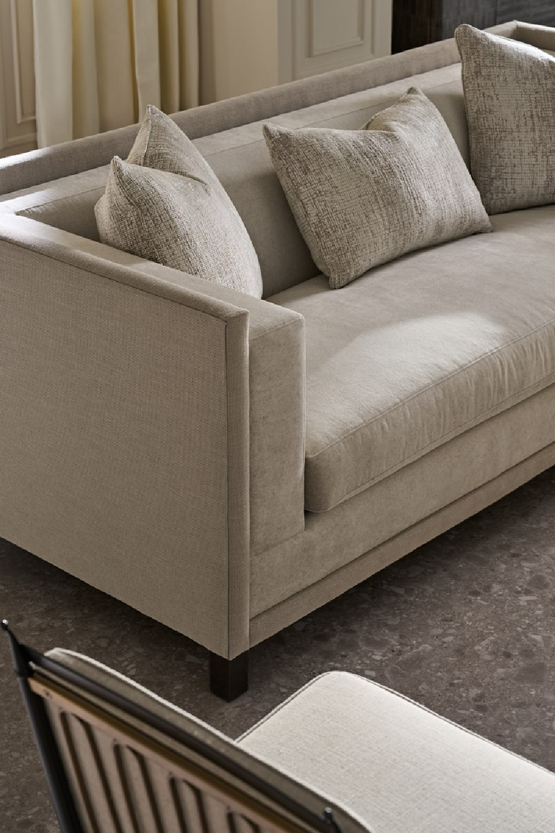 Canapé gris clair | Caracole Tuxedo | OROA.fr