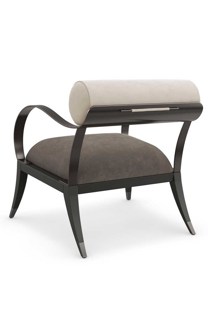 Fauteuil lounge sculptural | Caracole Homage | OROA.fr
