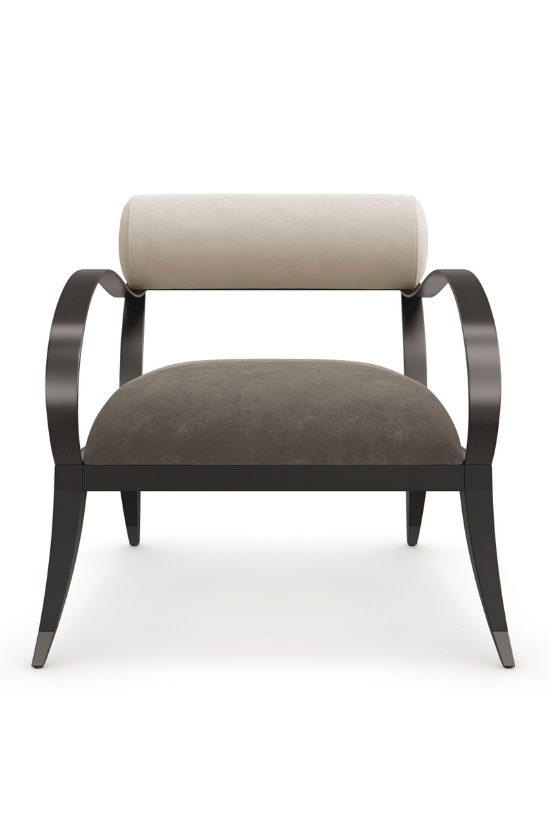 Fauteuil lounge sculptural | Caracole Homage | OROA.fr