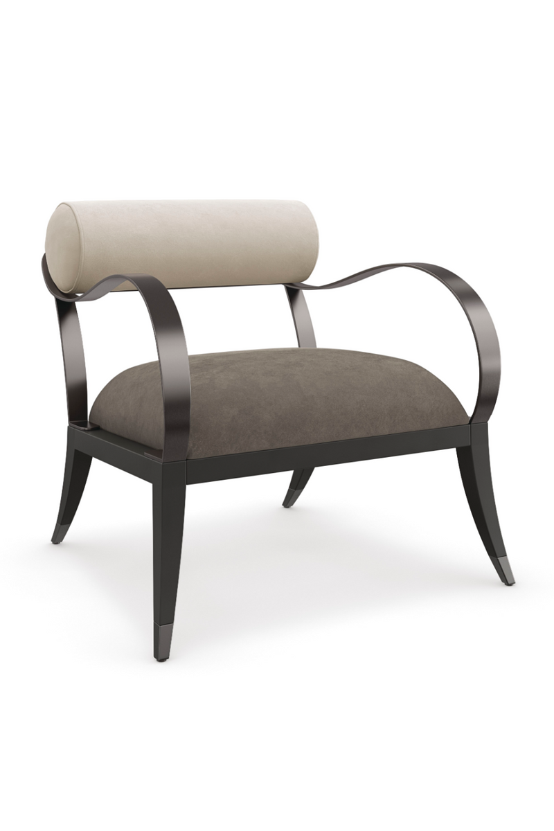 Fauteuil lounge sculptural | Caracole Homage | OROA.fr