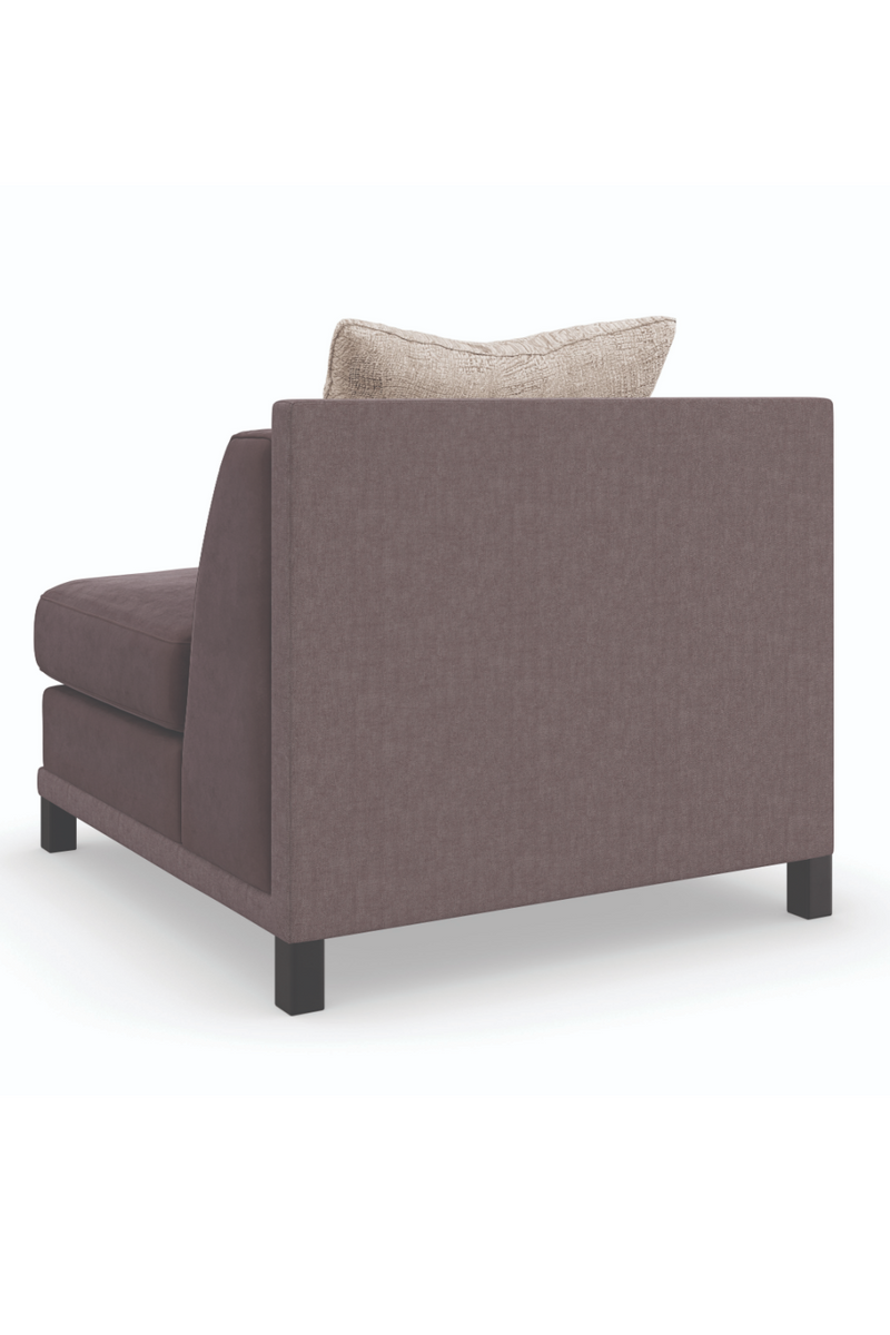 Fauteuil d’Angle Rembourré Marron | Caracole Tuxedo | OROA.fr