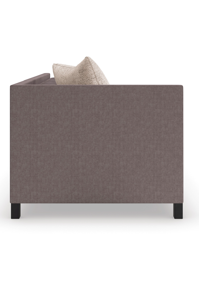 Fauteuil d’Angle Rembourré Marron | Caracole Tuxedo | OROA.fr