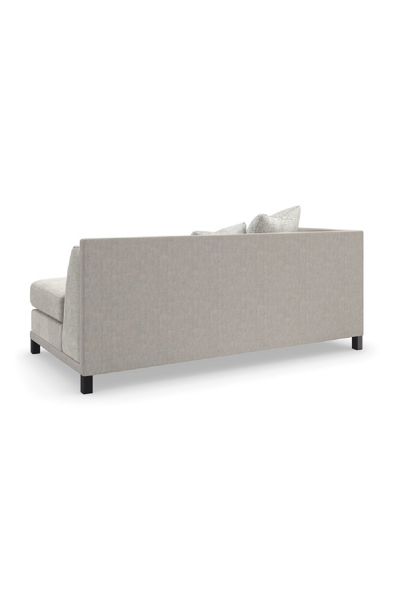 Fauteuil d’Angle Gris Clair | Caracole Tuxedo | OROA.fr