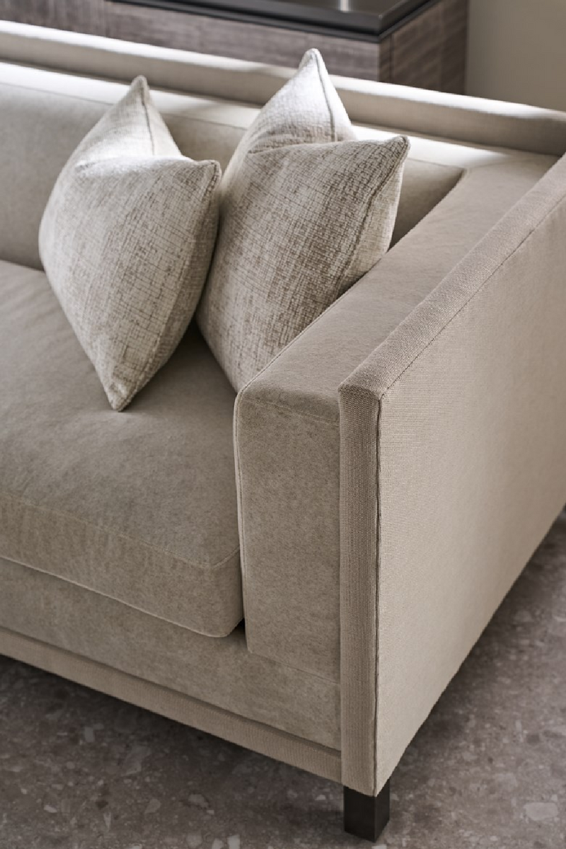 Fauteuil d’Angle Gris Clair | Caracole Tuxedo | OROA.fr