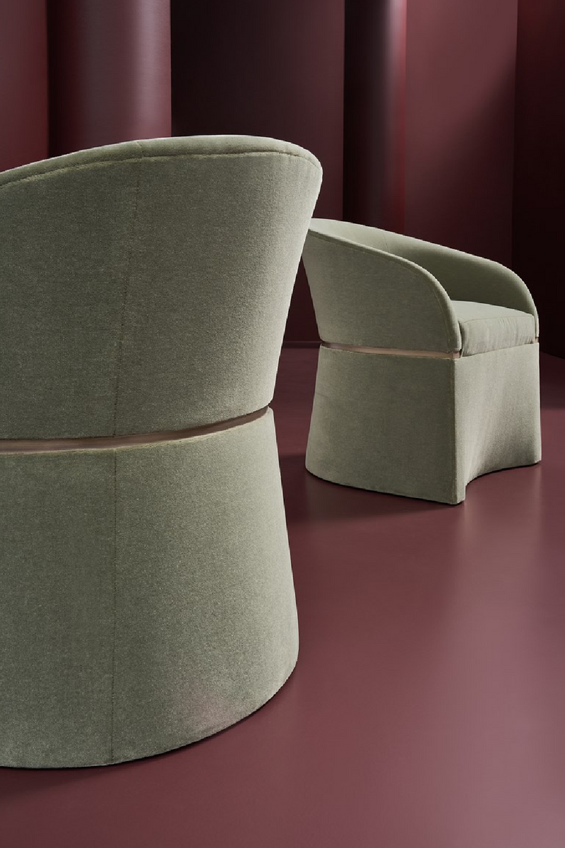 Fauteuil d’Appoint à Dossier Courbé | Caracole Dune | OROA.fr