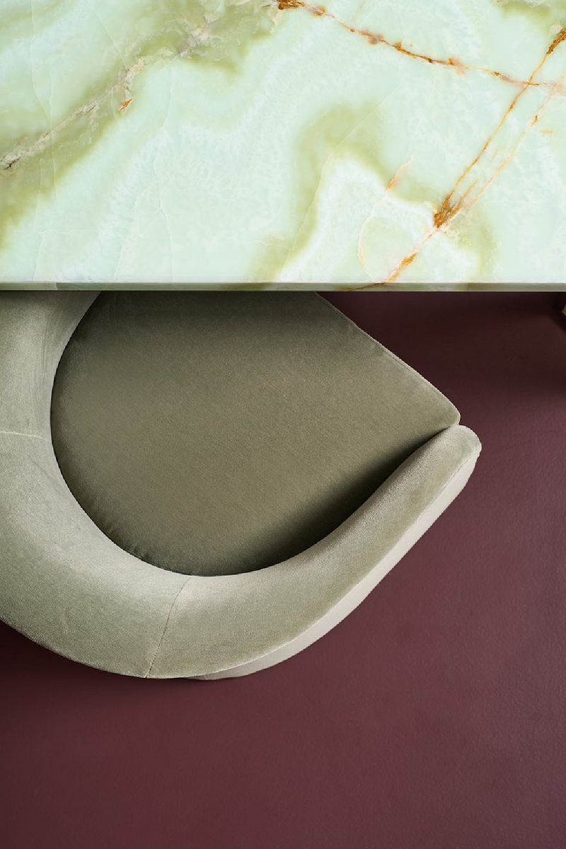 Fauteuil d’Appoint à Dossier Courbé | Caracole Dune | OROA.fr