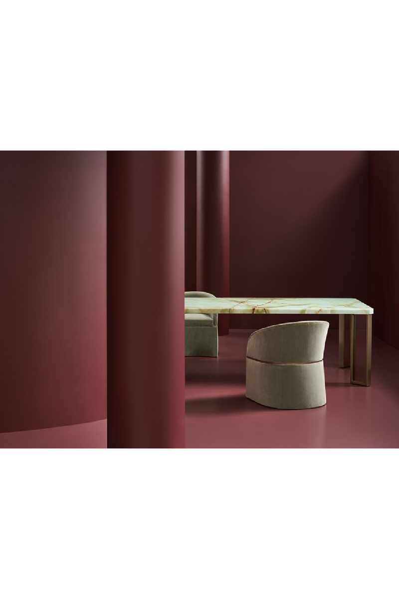 Fauteuil d’Appoint à Dossier Courbé | Caracole Dune | OROA.fr