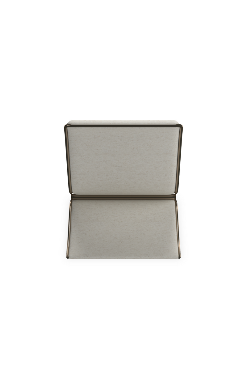Chaise longue sculpturale moderne | Caracole Parallax | OROA.fr