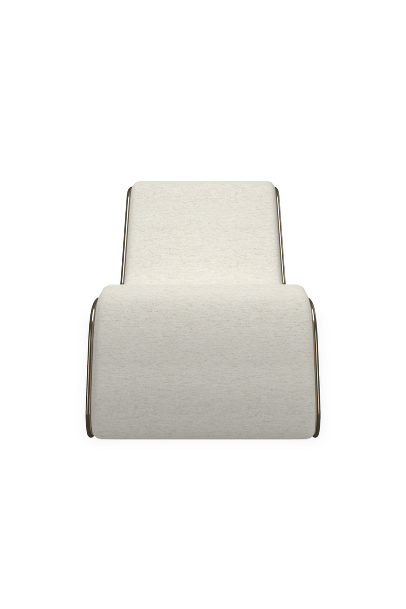 Chaise longue sculpturale moderne | Caracole Parallax | OROA.fr