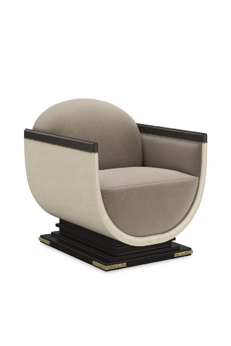 Fauteuil d’appoint à cadre incurvé | Caracole Helena | OROA.fr