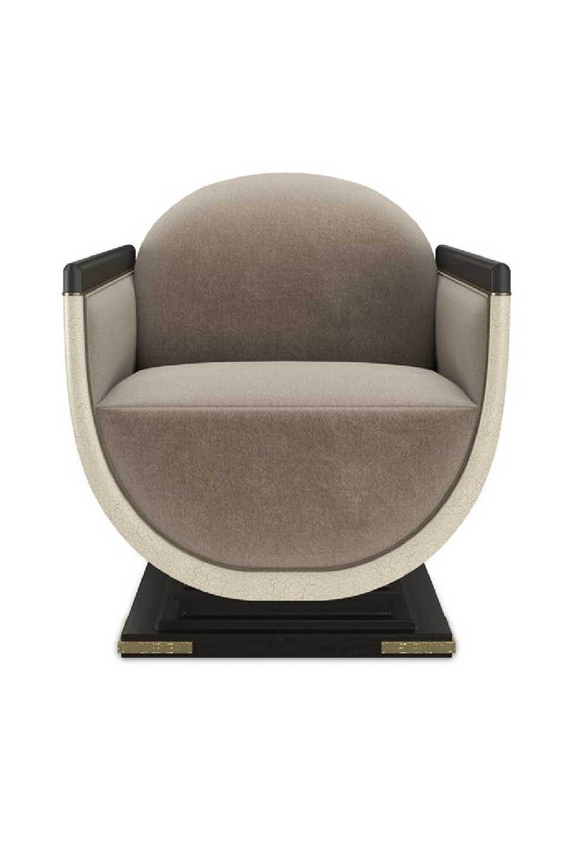 Fauteuil d’appoint à cadre incurvé | Caracole Helena | OROA.fr