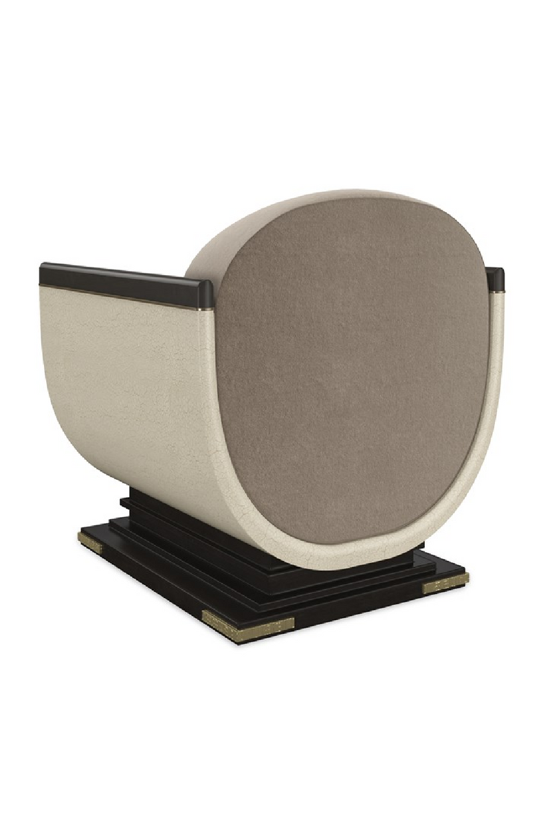 Fauteuil d’appoint à cadre incurvé | Caracole Helena | OROA.fr
