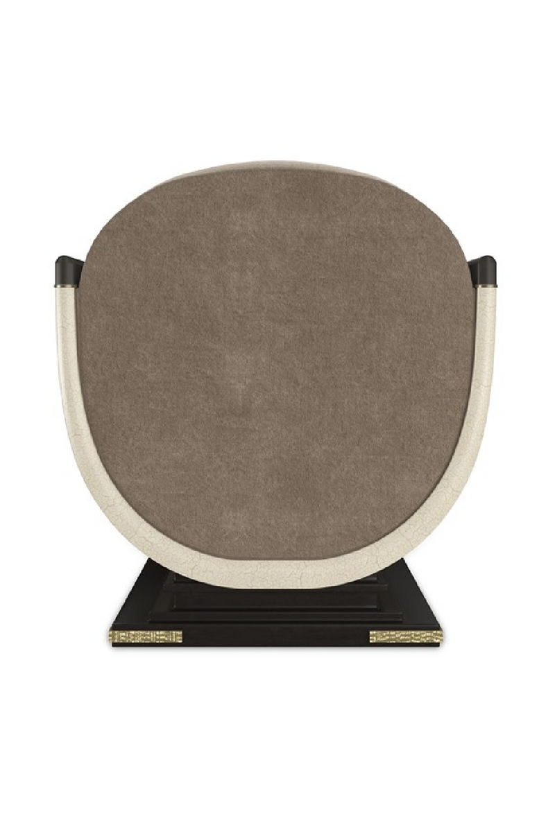 Fauteuil d’appoint à cadre incurvé | Caracole Helena