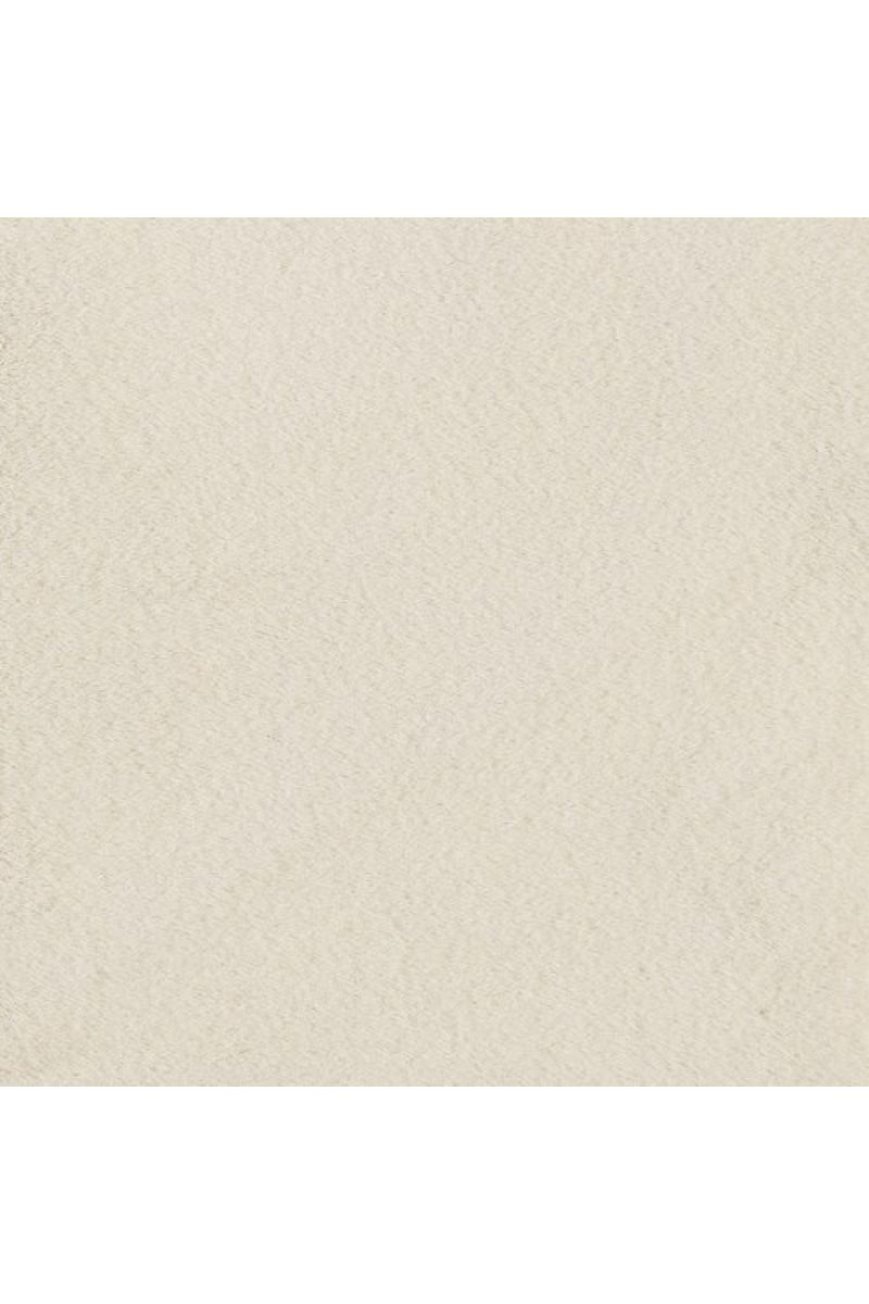 Canape d’Angle en Velours Blanc | Caracole Three's Company | OROA.fr