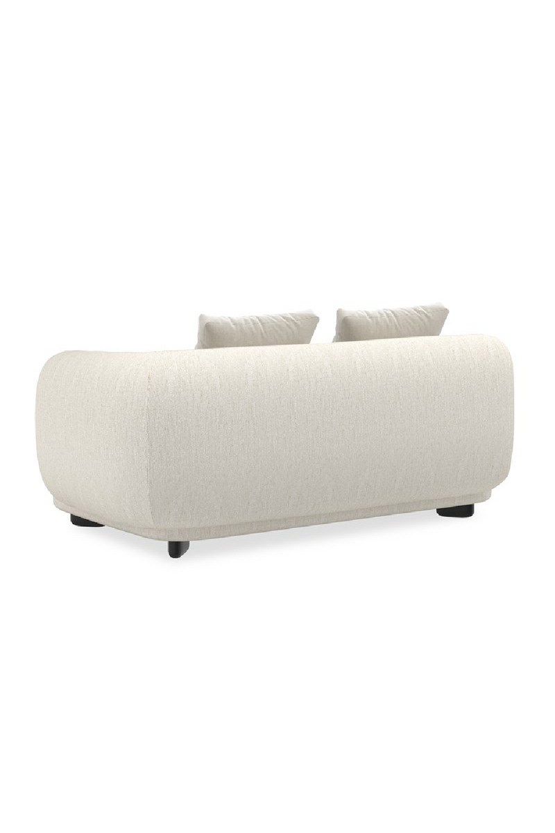Fauteuil d’Angle en Lin Ivoire | Caracole Lumi | OROA.fr