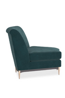 Canape d’Angle en Velours Vert | Caracole Three's Company | OROA.fr