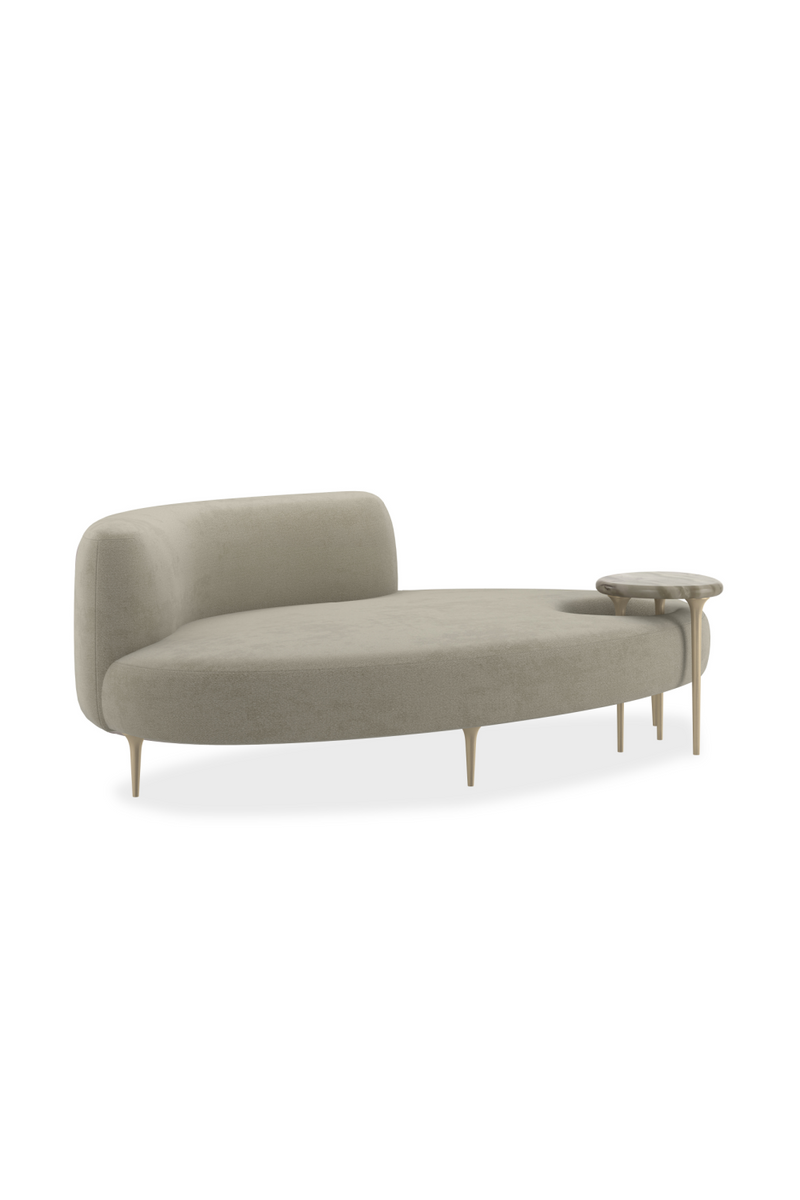 Salon gris avec table d’appoint | Caracole Echo | OROA.fr