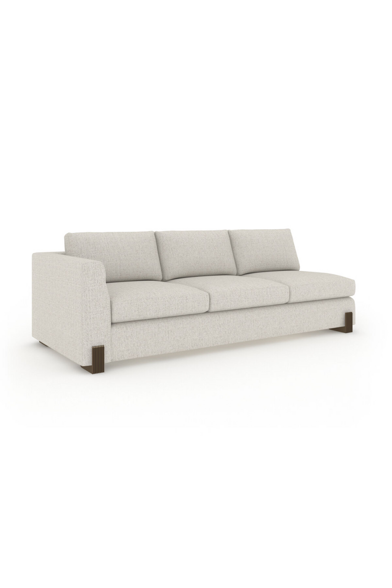 Canapé monobranche en tissu tissé | Caracole Counter Balance | OROA.fr