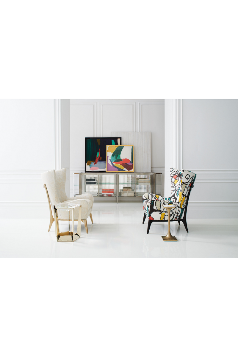 Fauteuil Lounge Moderne à Ailes | Caracole Whats New Pussycat? | OROA.fr 