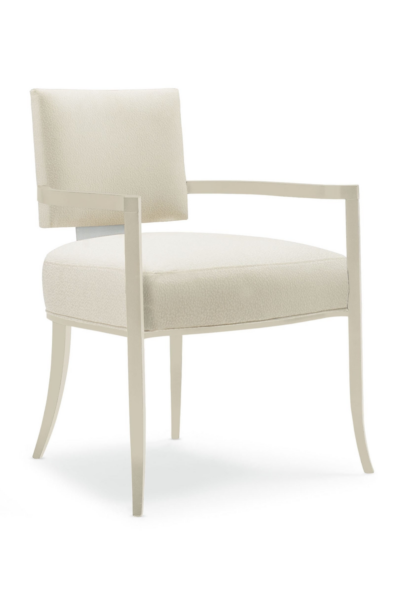 Chaise de salle à manger blanche moderne | Caracole Places Réservées | Oroa.fr