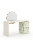 Bureau-coiffeuse en onyx vert | Caracole Monaco | OROA.fr