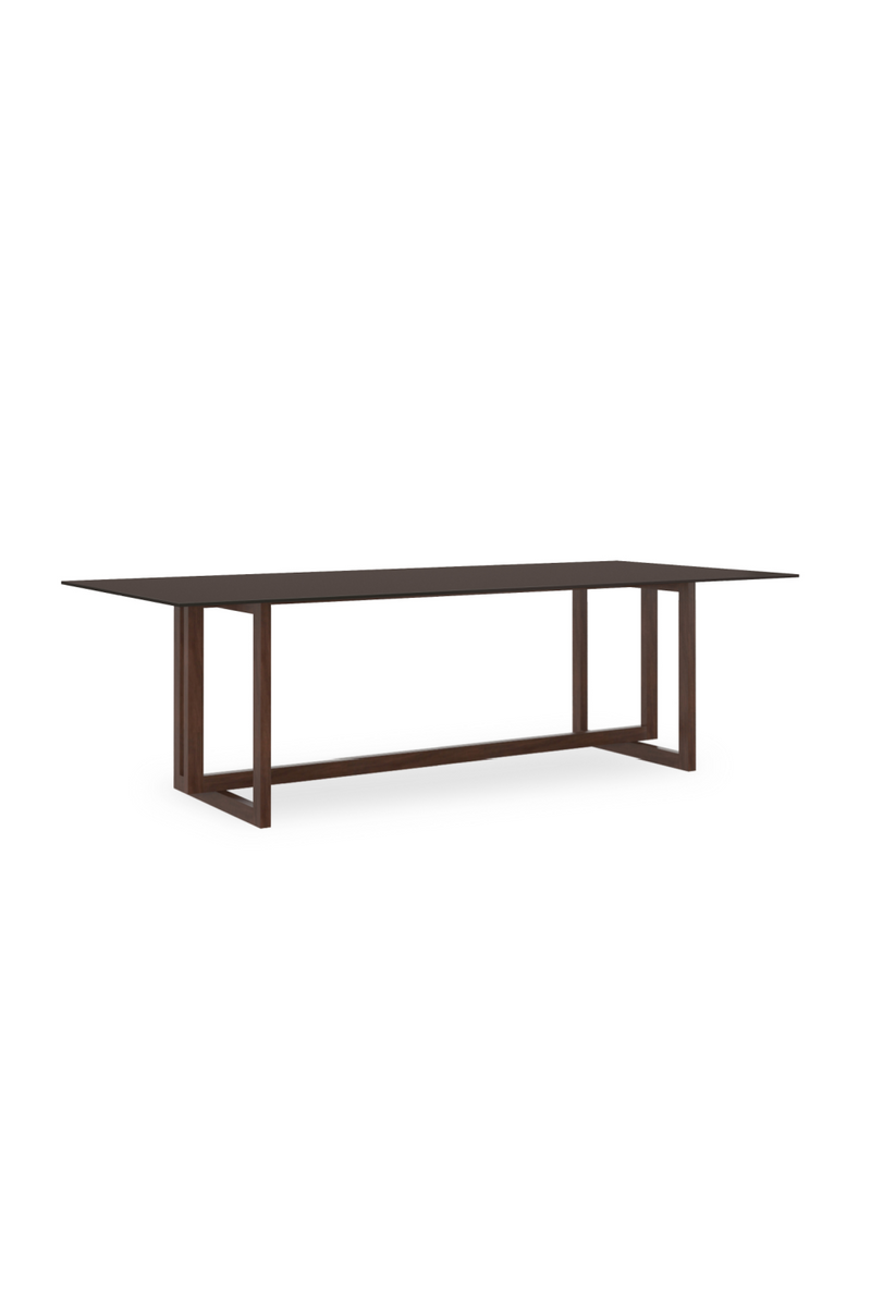 Table de salle à manger en verre bronze | Caracole Wish You Were Here | OROA.fr