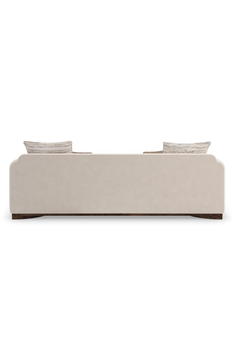 2 seater sofa in ivory fabric | Caracole Remix 