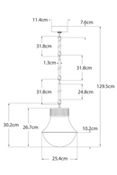 Suspension en laiton I Andrew Martin Precision S