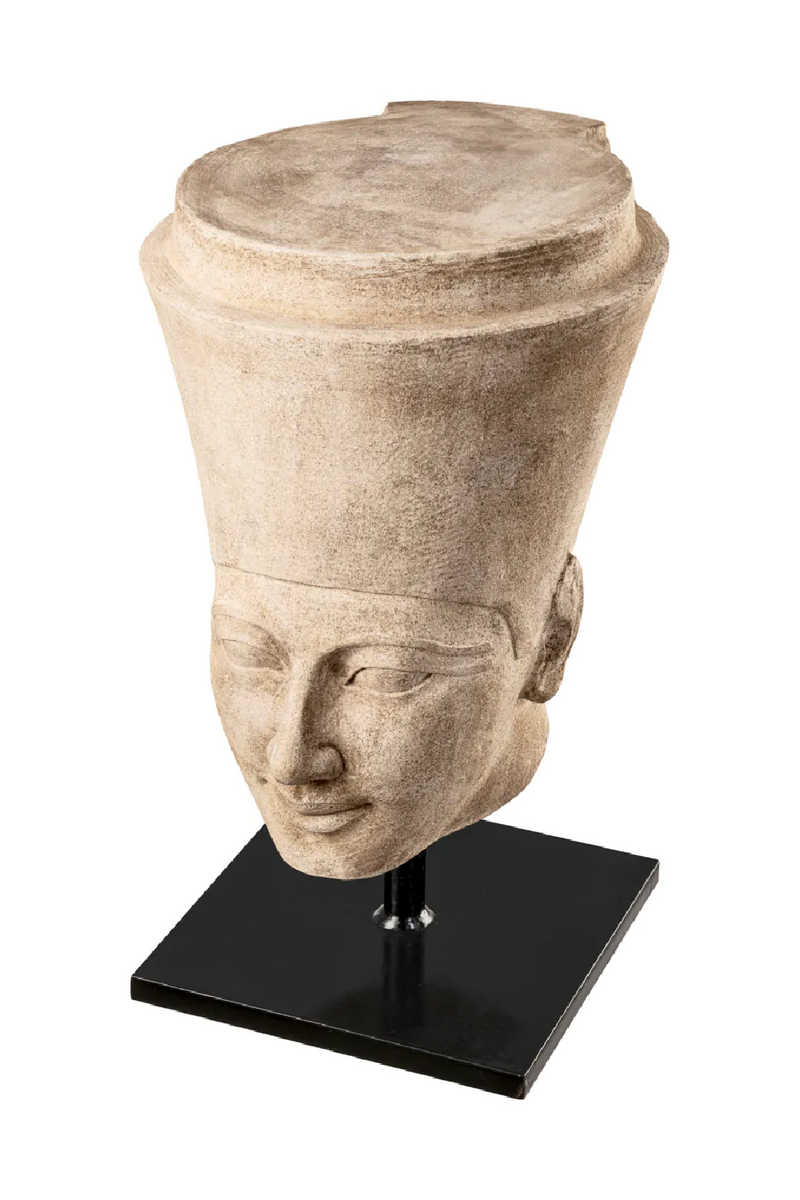 Sculpture En Marbre Blanc | Met x Eichholtz Bust of Hatshepsut | OROA.fr