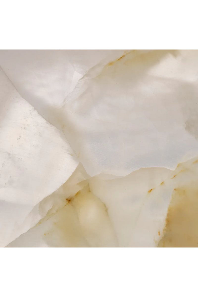 Vase en Onyx Naturel | Met x Eichholtz Fayum | OROA.fr