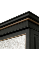 Vitrine-Bar en Miroir Vieilli | Met x Eichholtz Kellam | OROA.fr