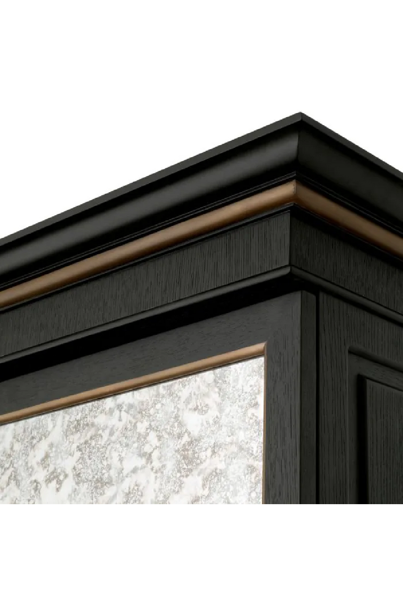 Vitrine-Bar en Miroir Vieilli | Met x Eichholtz Kellam | OROA.fr