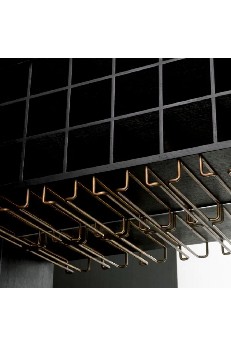 Vitrine-Bar en Miroir Vieilli | Met x Eichholtz Kellam | OROA.fr