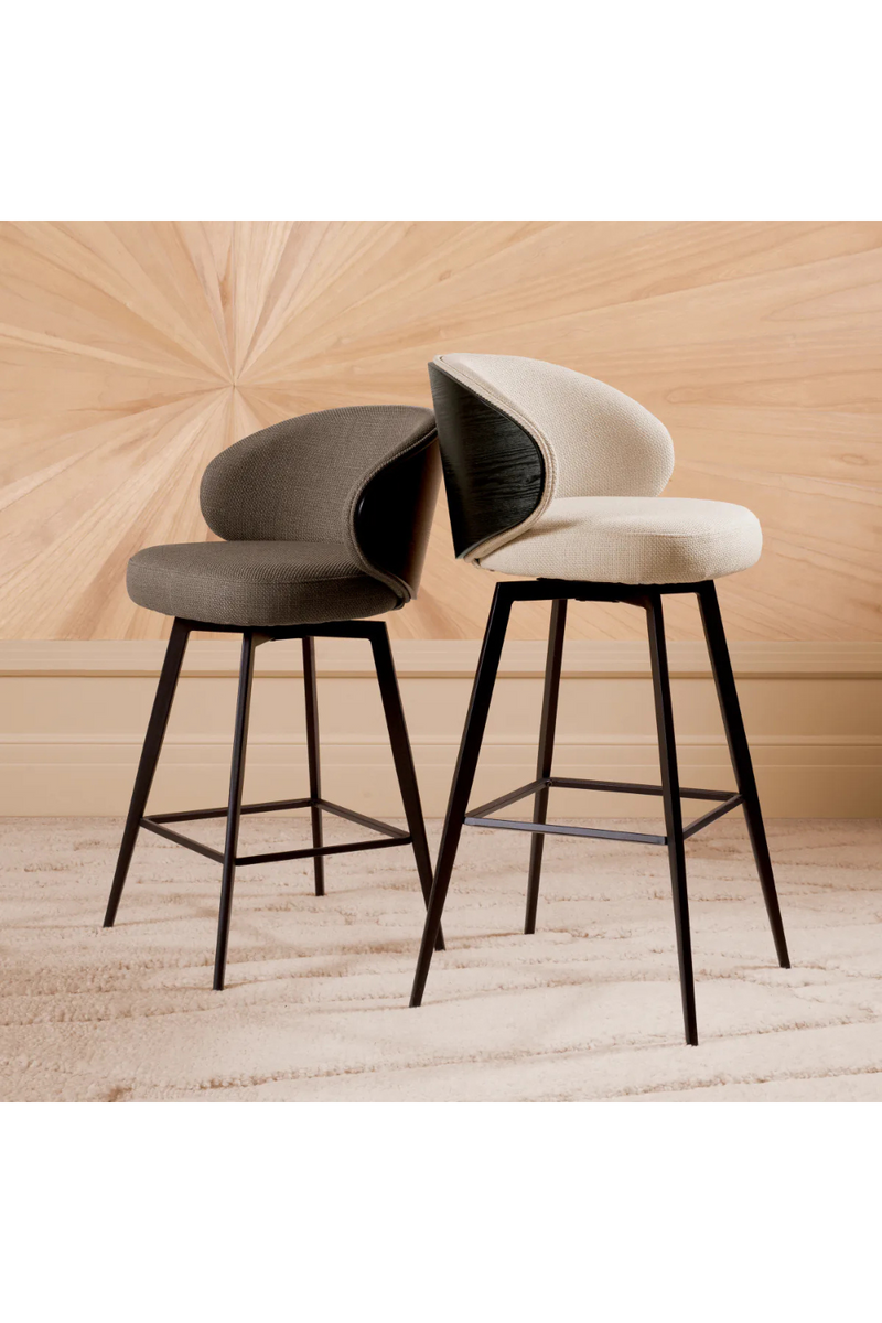 Tabouret de comptoir gris | Eichholtz Camerota