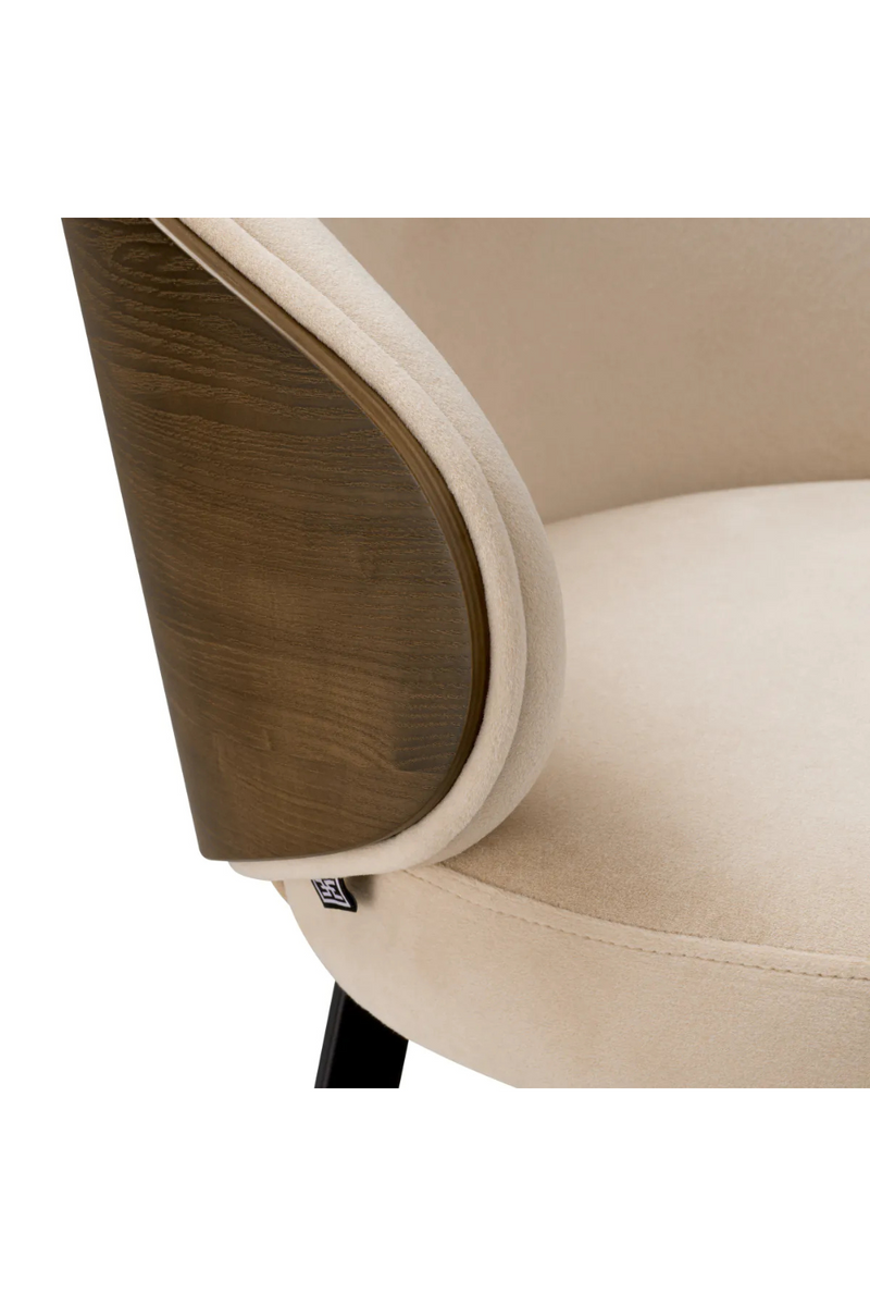 Tabouret de comptoir beige | Eichholtz Camerota