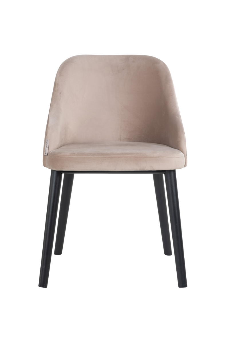 Black Chenille Dining Chair | Richmond Twiggy