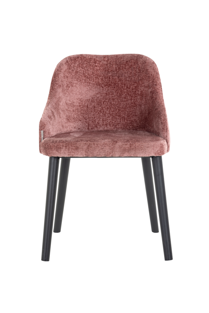 Black Chenille Dining Chair | Richmond Twiggy