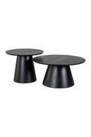 Table basse en bois noir (lot de 2) | Richmond Jazz | Meubleluxe.fr