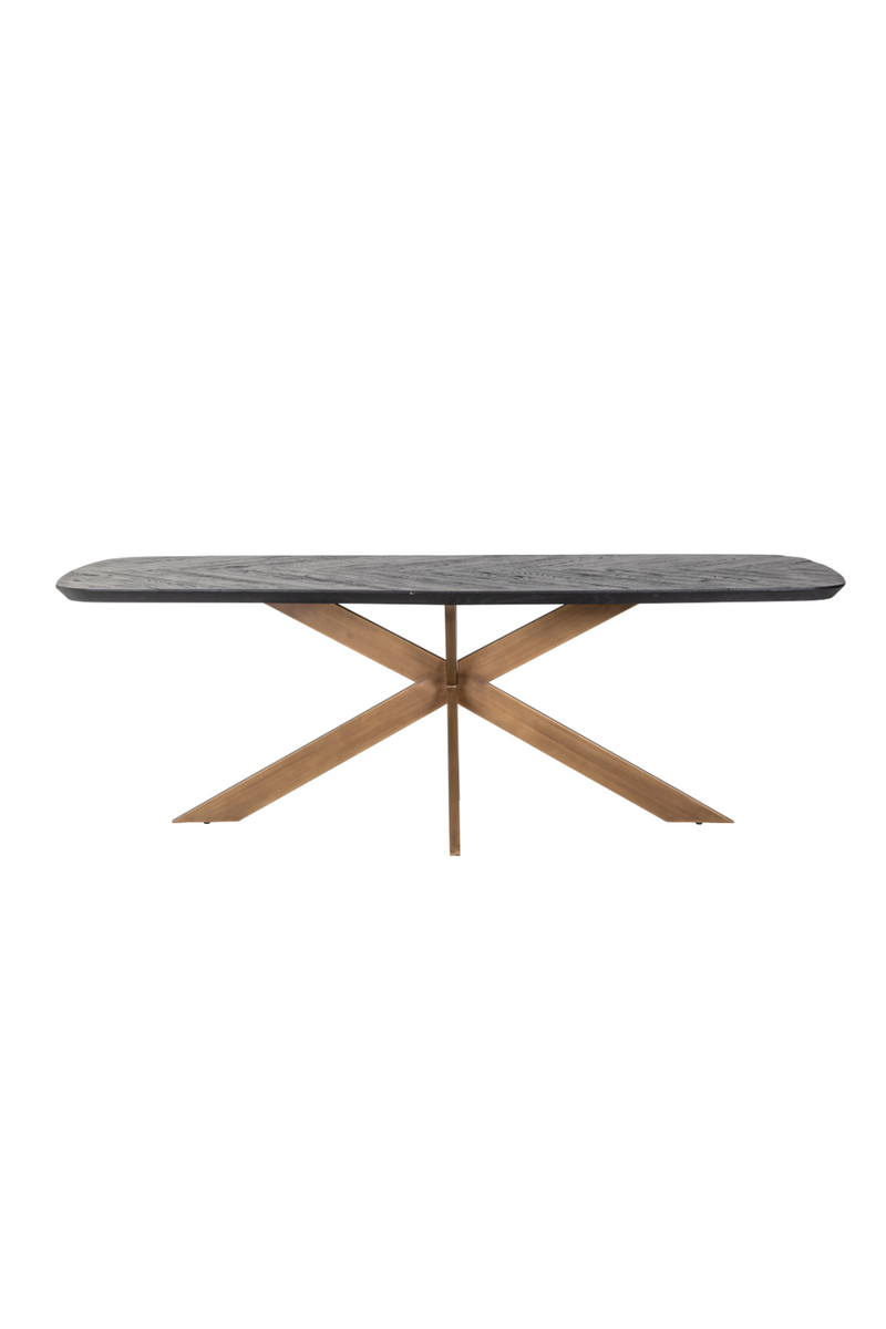 Table de salle à manger en chêne noir 230 cm | Richmond Haley | Meubleluxe.fr