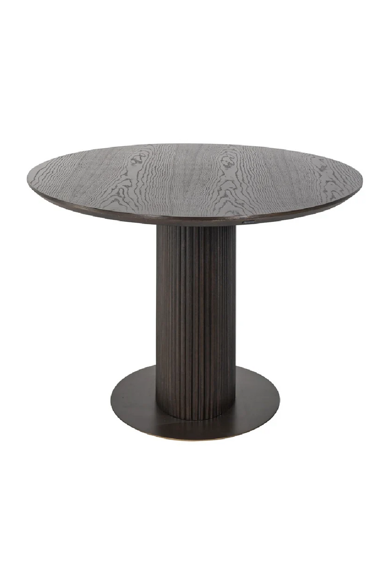 Table de salle à manger en chêne moka 300 cm | Richmond Luxor | Meubleluxe.fr