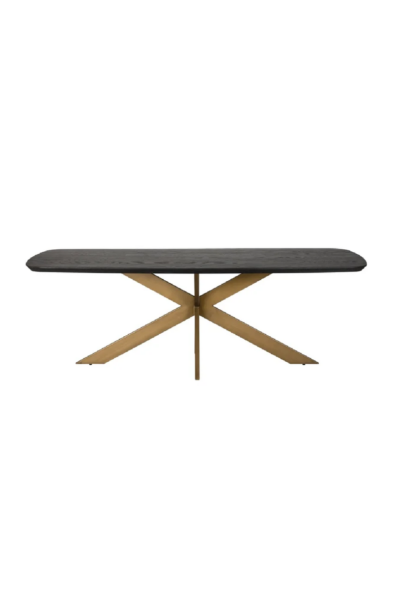 Table de salle à manger ovale en chêne 280 cm | Richmond Cambon | Meubleluxe.fr