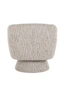 Fauteuil pivotant en tissu Beige Coco I Richmond Cavallo | OROA.fr