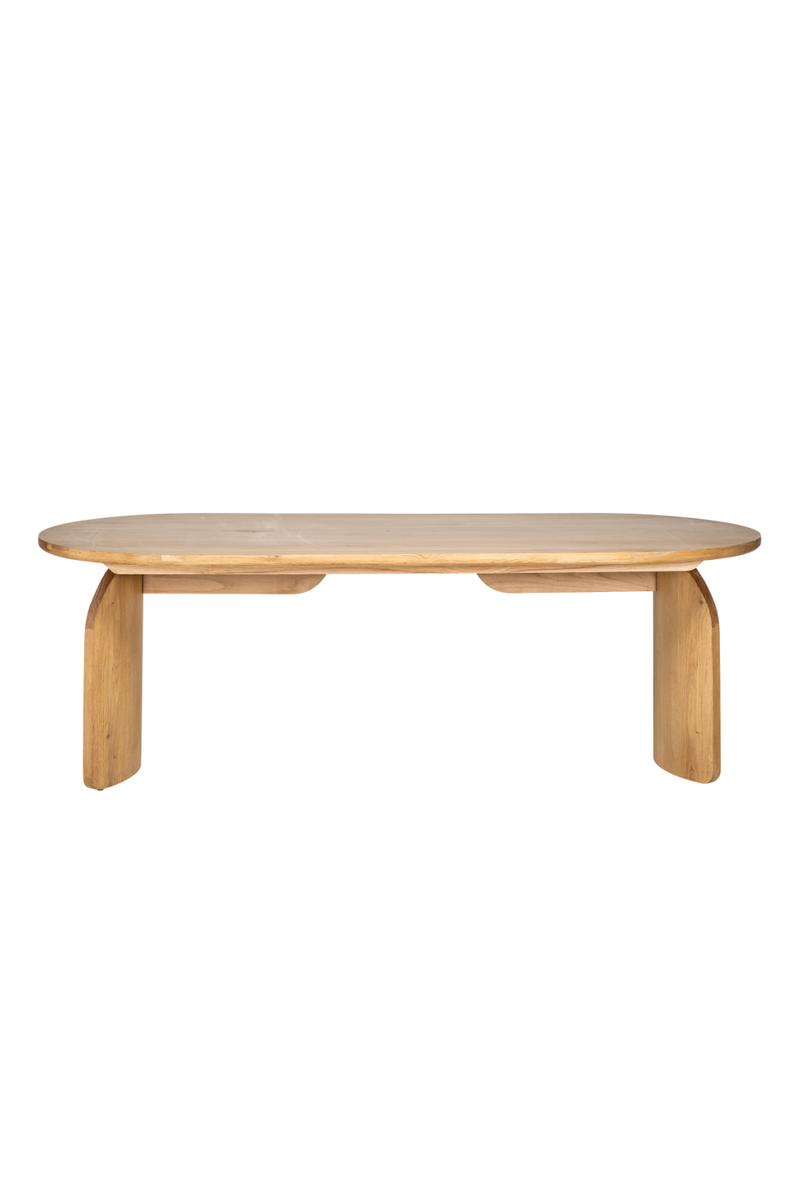 Table de salle à manger en chêne naturel 235 cm | Richmond Fairmont | Meubleluxe.fr